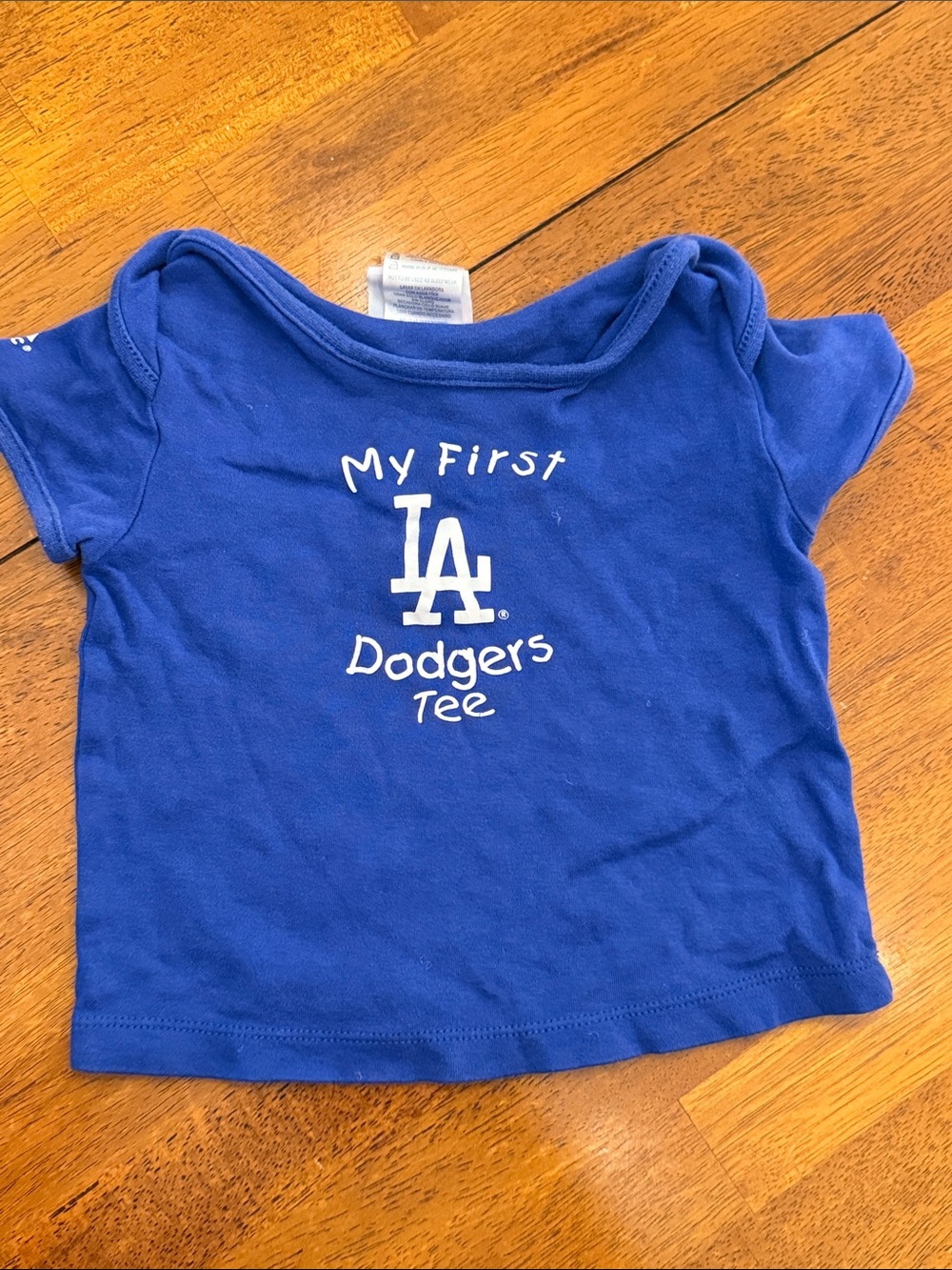 Maje Blue 'My First Dodgers Tee' Short-Sleeve Kids Shirt 24 months